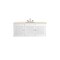 James Martin Vanities Athens 60in Single Vanity, Glossy White w/ 3 CM Eternal Marfil Top E645-V60S-GW-3EMR - alternate 2